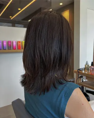 ミディアム Ore🫧タナカマヤ /柔らかい質感カラーのヘアスタイル