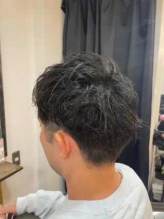 ショート メンズ 新宿/ハイトーン カラー/AKI🍎のヘアスタイル