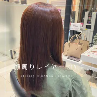 ロング 平石 花音のヘアスタイル