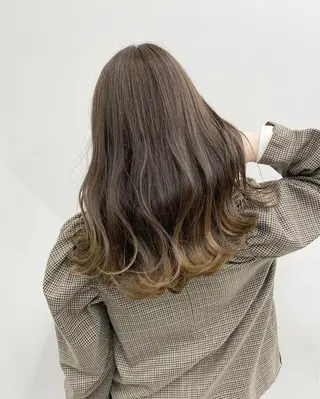 セミロング 【公式】amble luxe 中野のヘアスタイル