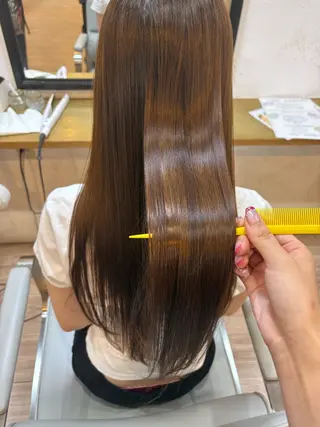 カラー 韓国ヘアー🇰🇷 MIWAのヘアスタイル