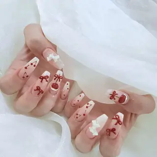 ネイル 🦋ネイルサロン ブラン🌈ゆりのネイルデザイン