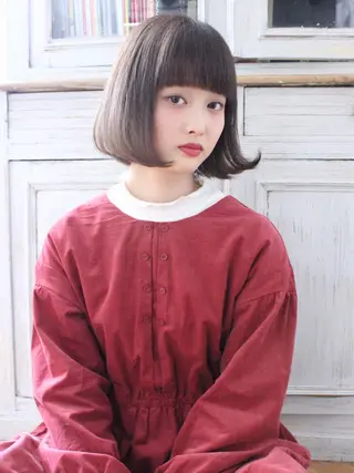 ショート カラー パーマ ooit 【オーイット】のヘアスタイル