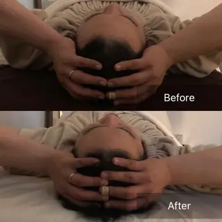 ロング カラー パーマ ヘアアレンジ メンズ マツエク・マツパ 頭痛•小顔専門 温ヘッド【jiu】のエステ・リラクイメージ