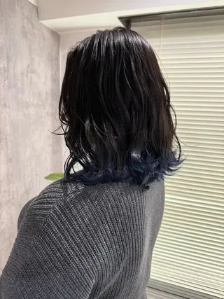 ミディアム 五島 拓海のヘアスタイル