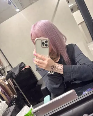 ミディアム シシド ユウスケ Aceのヘアスタイル
