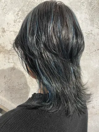 セミロング 松田 真央のヘアスタイル