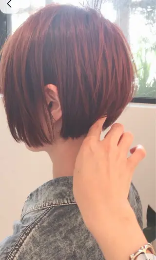 ショート 名古屋/大須/ カットモデル/なつみのヘアスタイル