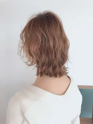 カラー Lapa ケンショーのヘアスタイル