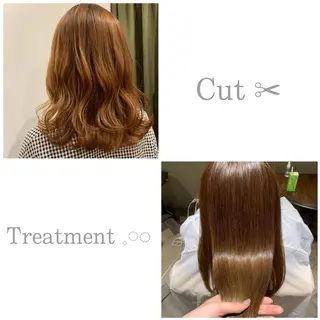 セミロング 美容室moon所属・韓国スタイル🇰🇷 annaのヘアスタイル