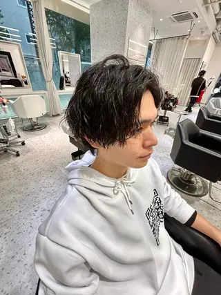 パーマ 山田 ひかりのヘアスタイル
