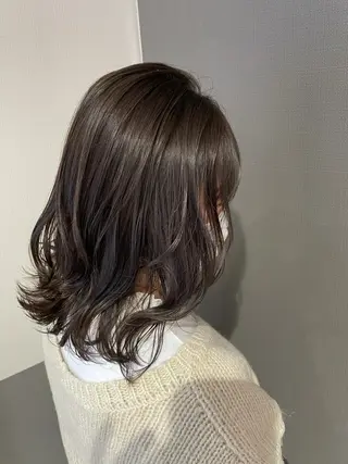ミディアム カラー モデルさん募集中IT byALBUM八王子のヘアスタイル