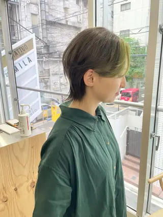 ショート カラー 圧倒的なケアブリーチ /髪質改善🩵松田のヘアスタイル