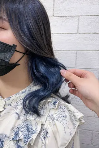 ミディアム カラー カラー&エクステ prize 錦糸町所属・ブリーチ/カット MERI🫧🌙のヘアスタイル