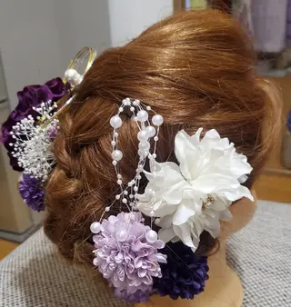 spa hair ark 富井直美のヘアスタイル