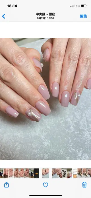 ネイル sis nail 梅田　あい子のネイルデザイン