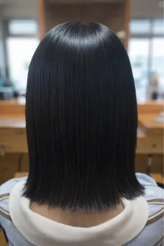 ミディアム Tsuyoshi /髪質改善ストレートのヘアスタイル