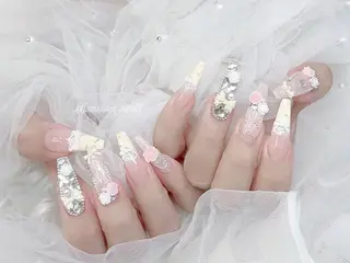 ネイル MoMoA Nail ネイル長さ出し専門店のネイルデザイン