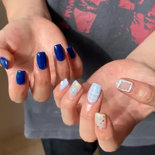 ネイル ☆ -ˋˏ ⋆Oli nailෆ ̖́-のネイルデザイン