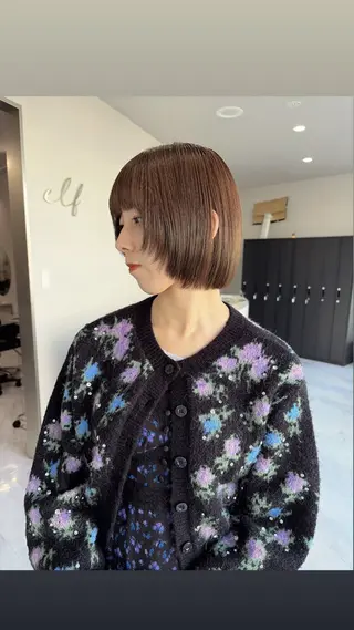 ショート miyuu/ボブ /透明感カラー🥣のヘアスタイル