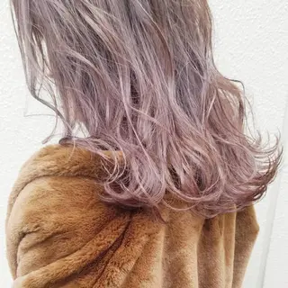 カラー 🙃 透明感カラー/ボブのヘアスタイル