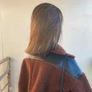 ミディアム カラー 中屋恵美🎨 Designカラーのヘアスタイル