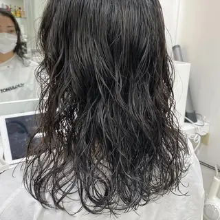 ロング パーマ ショートヘア / 星野菜月のヘアスタイル