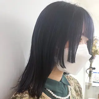 ミディアム ☺︎ RIHOのヘアスタイル