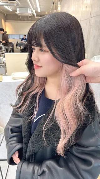 ロング うる艶ヘア♡韓国好き 透明感　shotaのヘアスタイル
