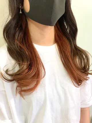 カラー 本場韓国ヘア特化 아이비/Aibiのヘアスタイル