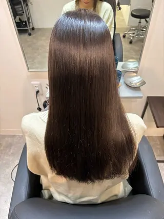 ロング 髪質改善 安田萌吾のヘアスタイル