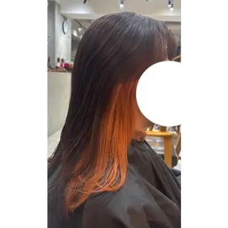 ミディアム カラー MIKU ☺︎のヘアスタイル