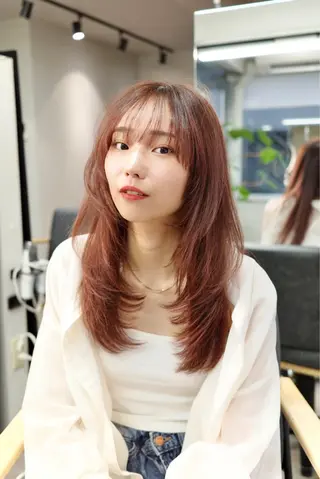 ロング カラー ✨上品レディーなヘア スタイルへ✨髙木諒也のヘアスタイル