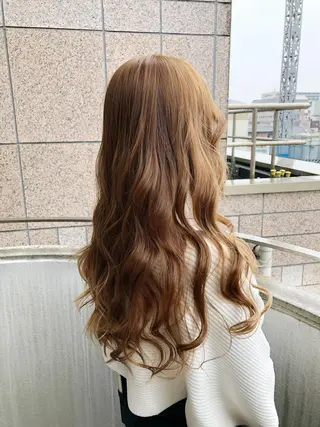 ロング カラーアンドケアリタ kitamuuuのヘアスタイル