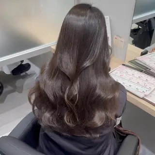 ロング カラー 片山 輝のヘアスタイル
