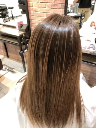 セミロング 笠谷 正之のヘアスタイル