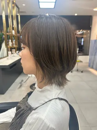 ショート カラー 🖤韓国風顔周り / TAMAMI🖤のヘアスタイル