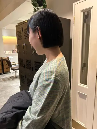 ミディアム 薄暮 マツイ レンのヘアスタイル