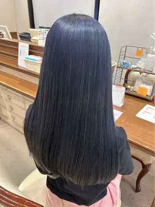 ロング カラー 艶カラー/縮毛矯正/ アレンジ/akaneのヘアスタイル