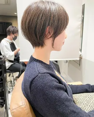 ショート TLUUS所属・髪質改善:クロスパー マ特化型⭐中西雄大✂のヘアスタイル