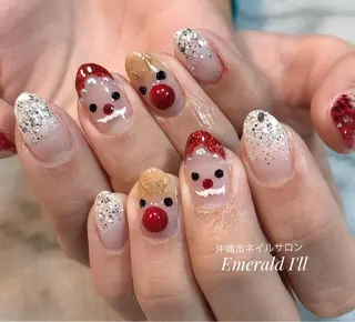 ネイル 沖縄市ネイルサロン エメラルドアイルのネイルデザイン
