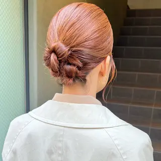 ミディアム ヘアアレンジ KIHO ｜Bond 三軒茶屋のヘアスタイル