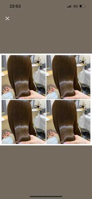 ロング カラー 髪質改善 艶髪矯正 エクステ かいり✂️のヘアスタイル