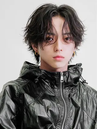ミディアム 蛯原 興輝のヘアスタイル