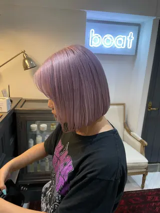 ショート rin🩰ハイトーン /レディースパーマのヘアスタイル