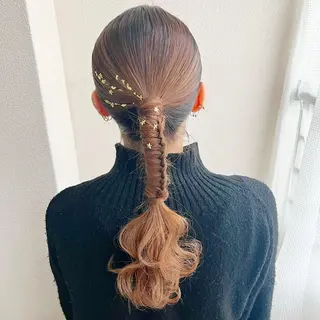 ヘアアレンジ ヘアメイク MEGUのヘアスタイル