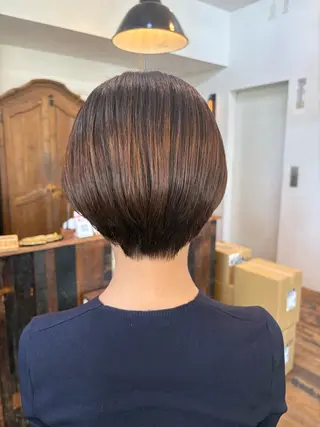 ショート 似合わせカット‪// 鶴我万唯華のヘアスタイル