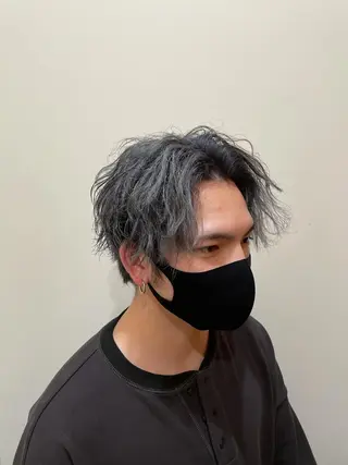 カラー メンズ 白髪率別白髪ぼかし /なおき/表参道のヘアスタイル