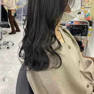 セミロング カラー ヘアアレンジ mai🍑暖色カラー /レイヤー💖のヘアスタイル