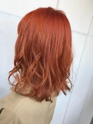 ミディアム カラー 髪質改善will hairdesignのヘアスタイル